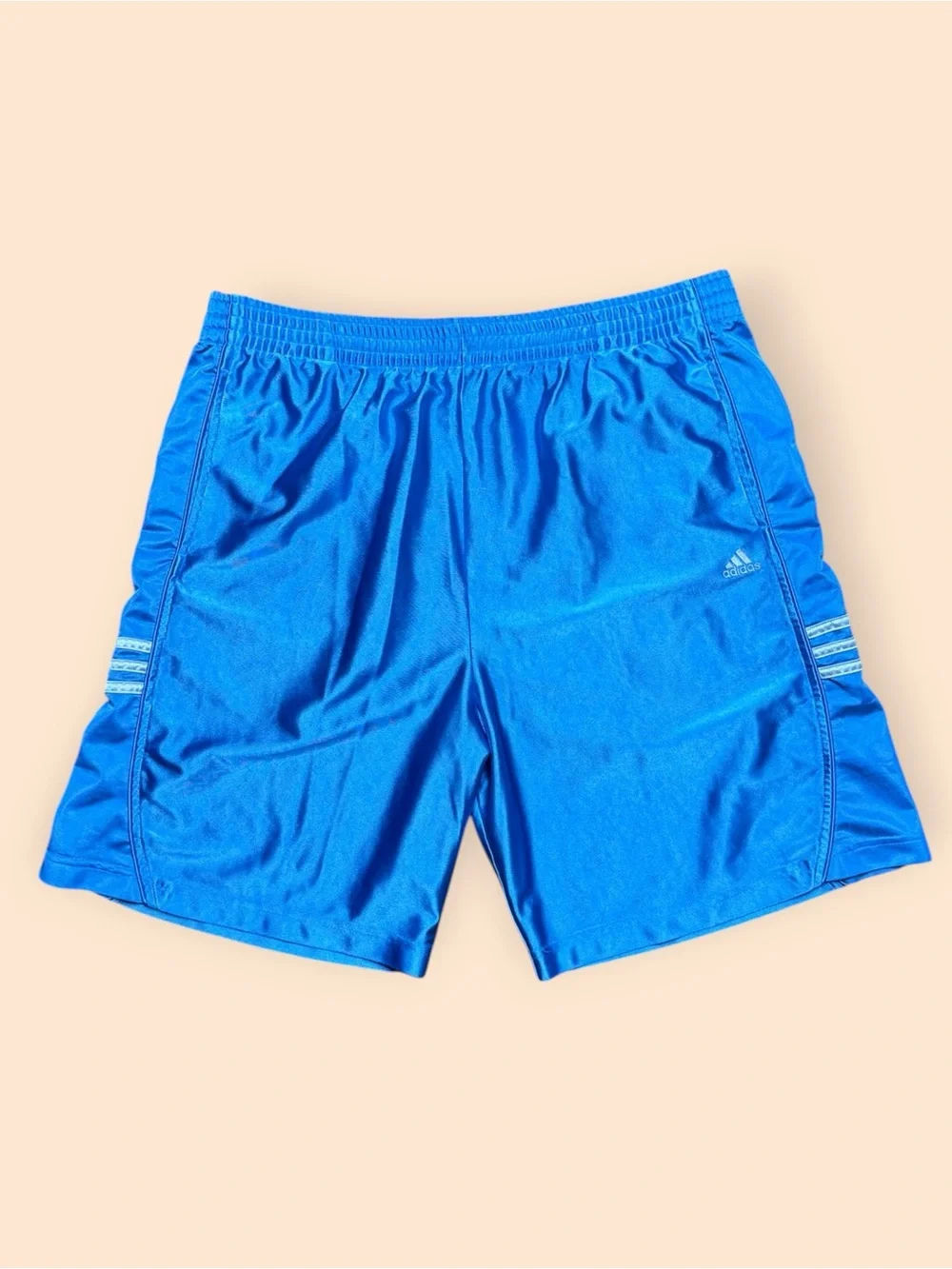 Vintage Adidas Y2K Athletic Shorts Blue Men’s Large Vtg 2000s